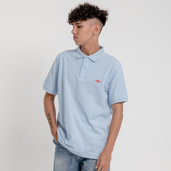 Lee Cooper Polo Shirt Logotype Light Blue