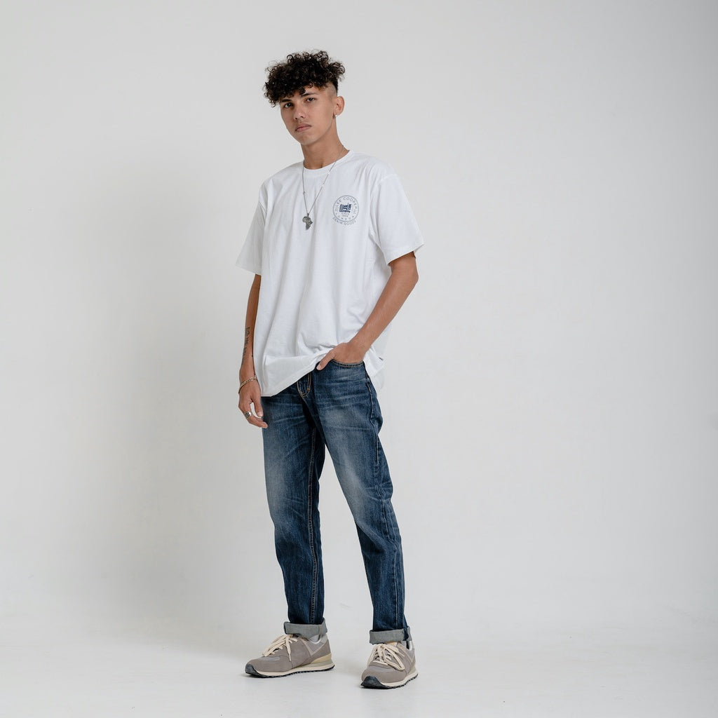 Lee Cooper T-Shirt Denim Goods White