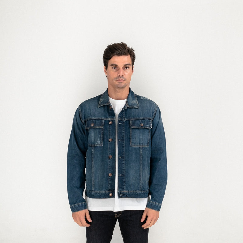 Lee Cooper Trucker Jacket Denim