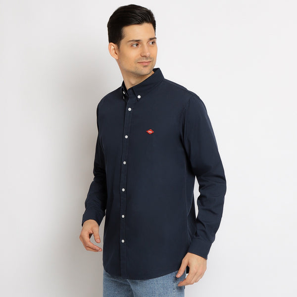 Lee Cooper Long Shirt Everett Navy