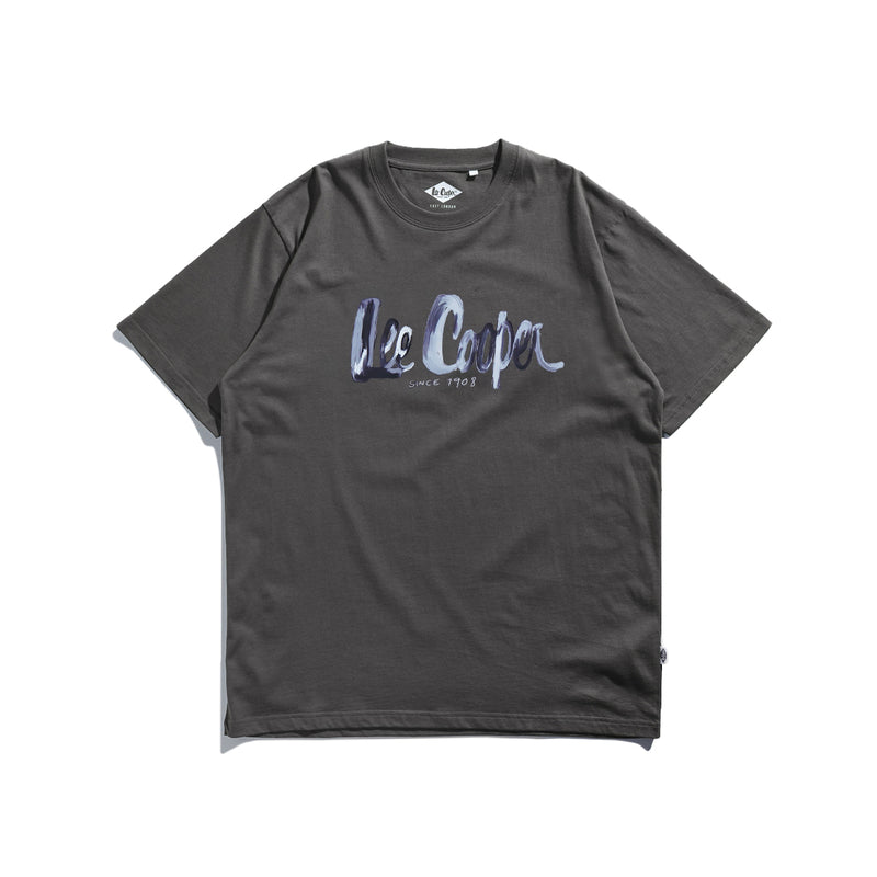 Lee Cooper T-Shirt Crayon BW Dark Grey