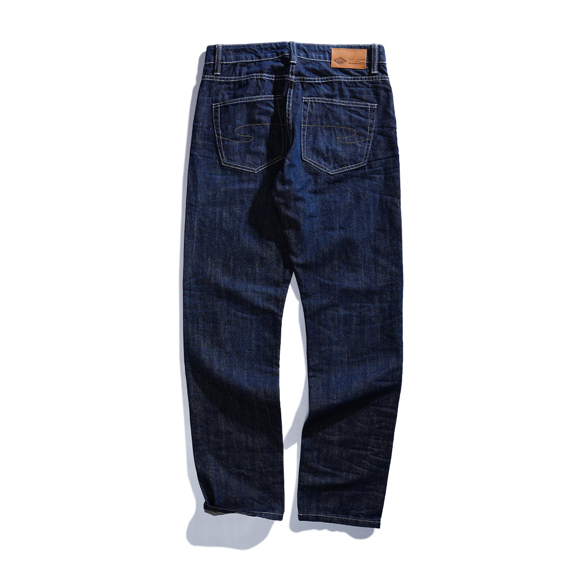 Lee Cooper Tapered Fit Jeans Arthur Worn Dark Blue Night