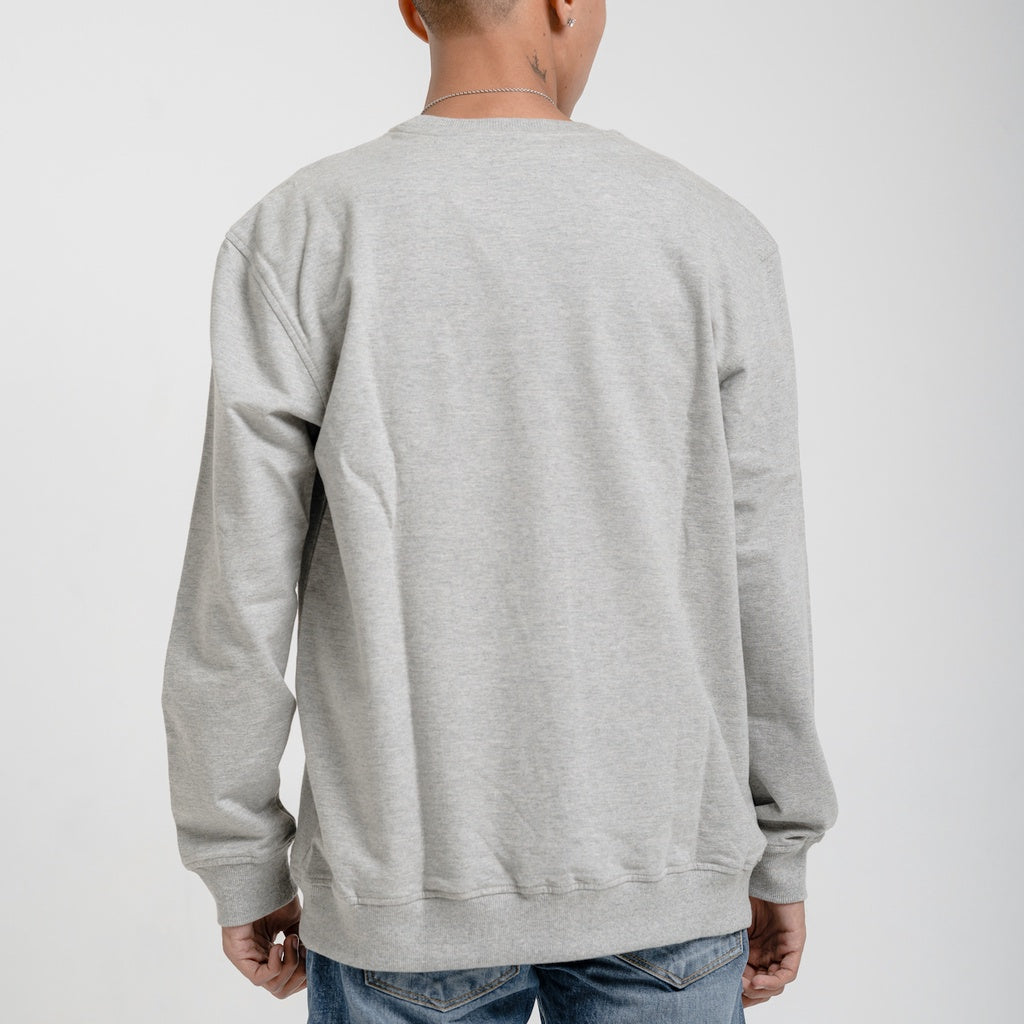 Lee Cooper Sweatshirt Crewneck Pocket Grey