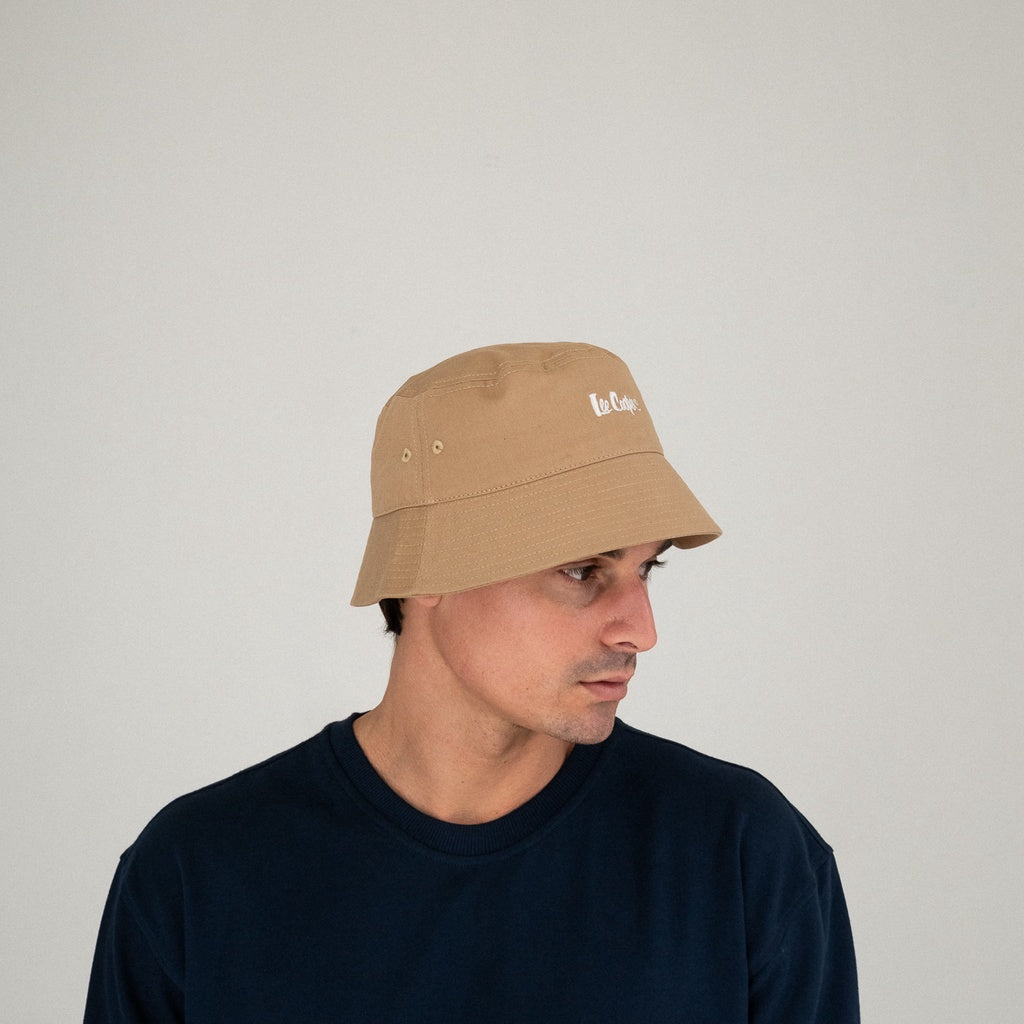 Lee Cooper Hat Bucket Logotype Khaki – Lee Cooper Indonesia