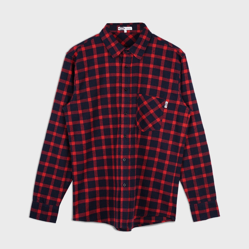 Lee Cooper-Flannel Shirt Callum Red