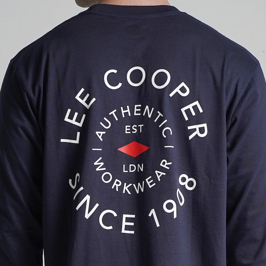 Lee Cooper Longsleeve T-shirt Authentic Around Navy