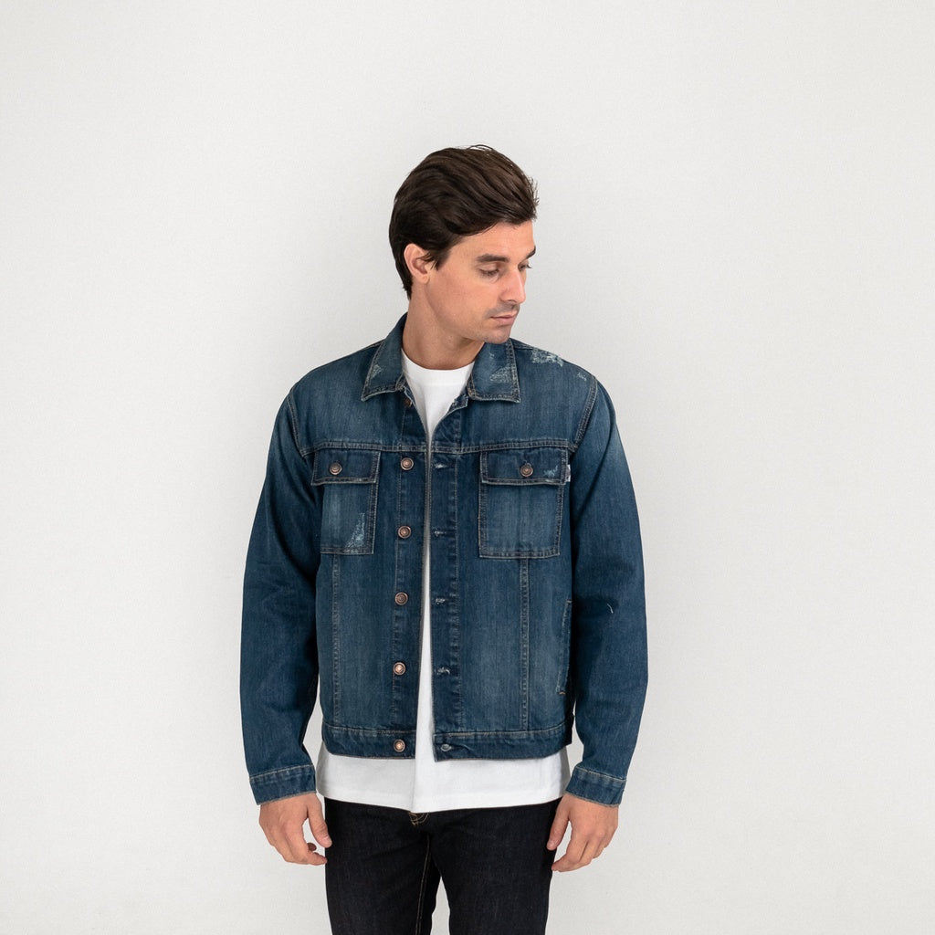 Lee Cooper Trucker Jacket Denim