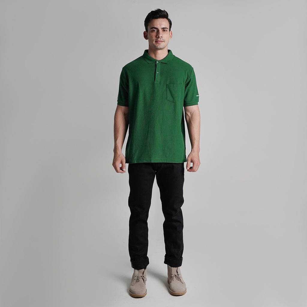 Lee Cooper Polo Shirt Pocket Light Green