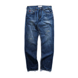 Lee Cooper Tapered Fit Jeans Arthur Ripped Dark Blue