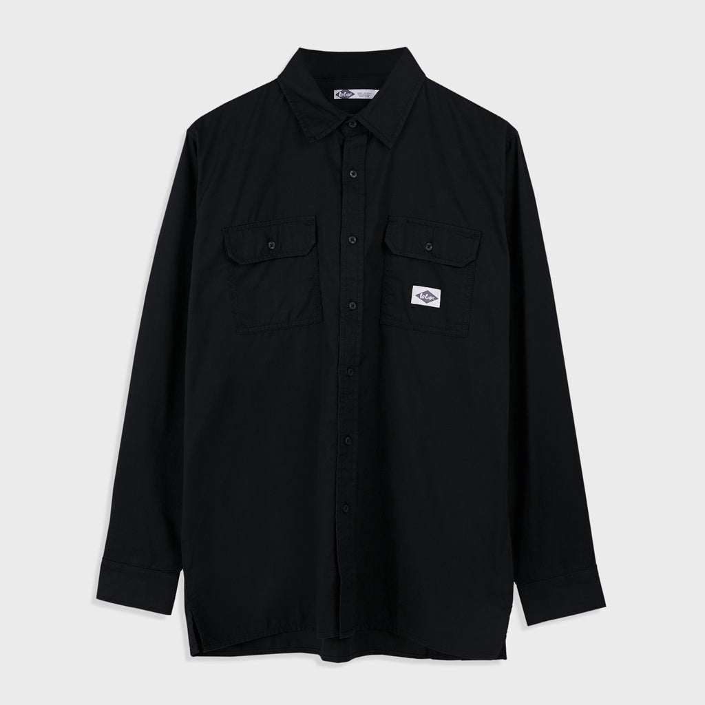 Lee Cooper Long Shirt Clive Black