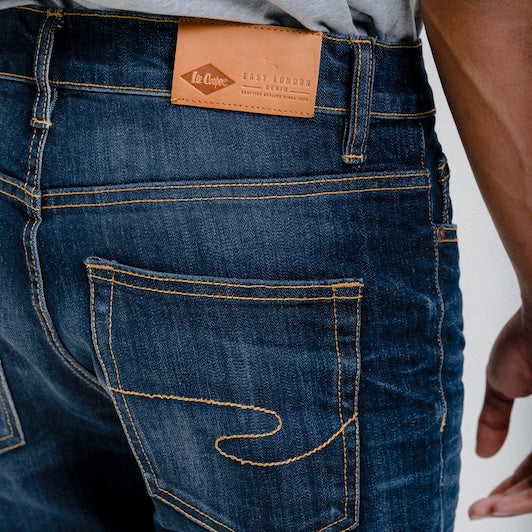 Lee Cooper Jeans Harry Worn Dark Blue 0322028