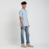 Lee Cooper Polo Shirt Logotype Light Blue