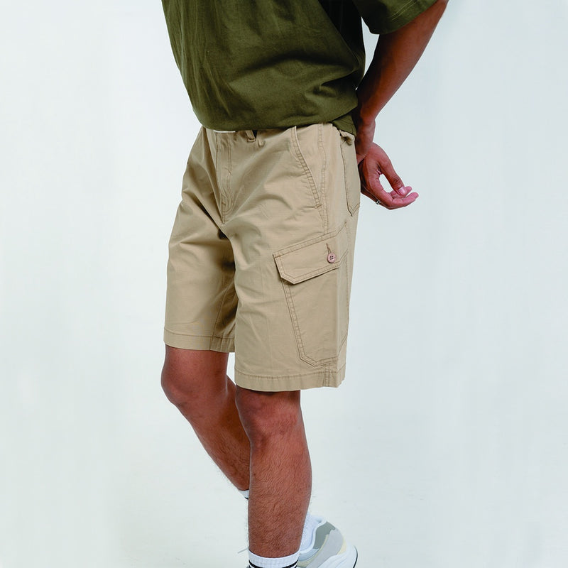 Lee Cooper Short Cargo Maxwell Cream