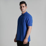 Lee Cooper Polo Shirt Pocket Blue