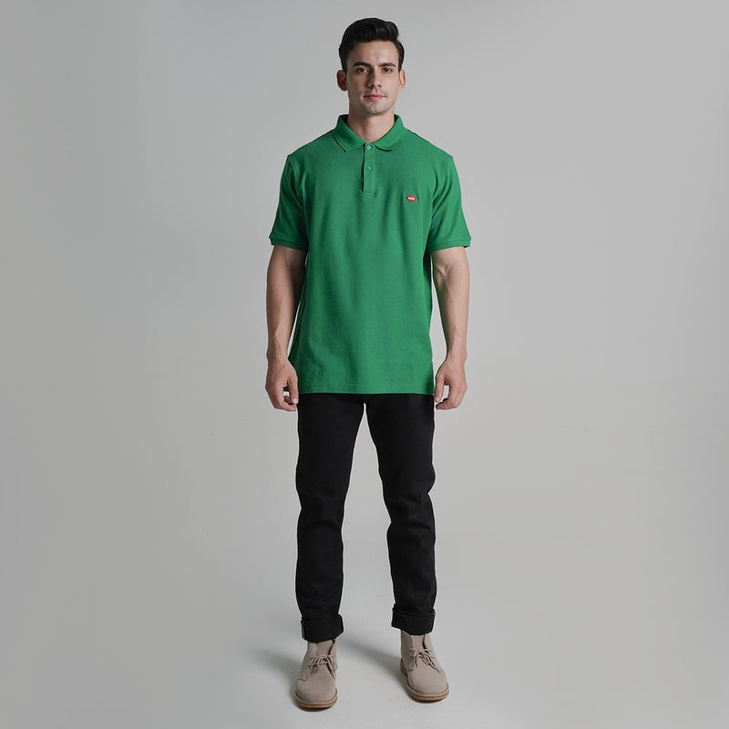 Lee Cooper Polo shirt Logotype Green