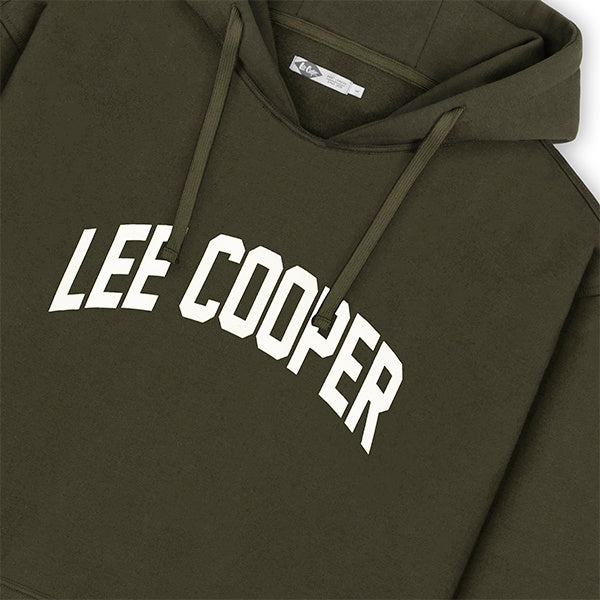 Lee Cooper Pullover Hoodie College Olive