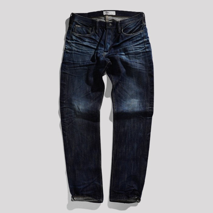 Lee Cooper Jeans Selvedge NON-RAW Arthur Repaired Dark Blue