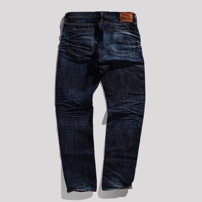 Lee Cooper Jeans Selvedge NON-RAW Arthur Repaired Dark Blue