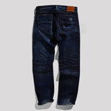 Lee Cooper Jeans Selvedge NON-RAW Harry Repaired Dark Blue