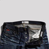 Lee Cooper Jeans Selvedge NON-RAW Arthur Repaired Dark Blue