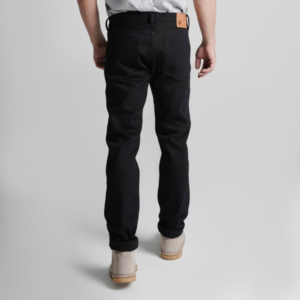 Lee Cooper Jeans Selvedge Raw Arthur Dry Black