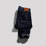 Lee Cooper Jeans Selvedge NON-RAW Harry Repaired Dark Blue