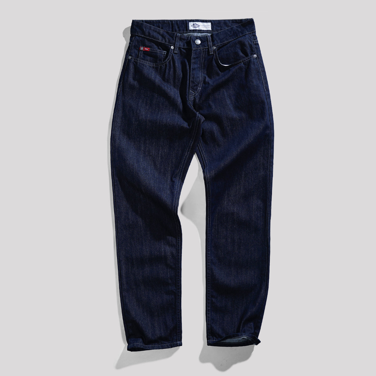Lee Cooper Tapered Fit Jeans Arthur Rinse Blue Medium Raw