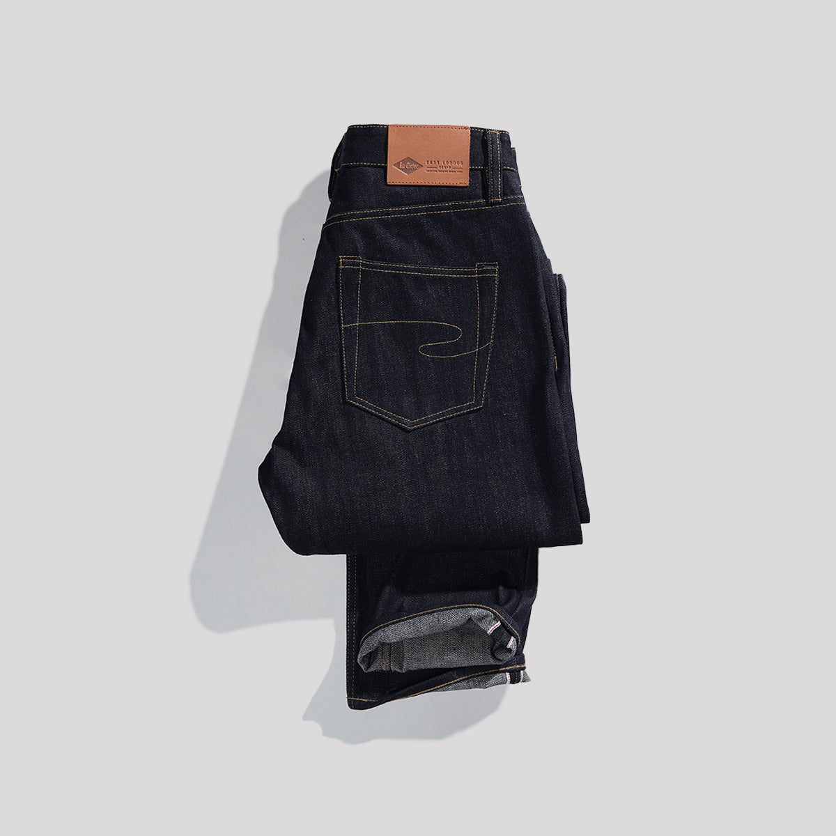 Lee Cooper Jeans Arthur Dry Blue Selvedge RAW