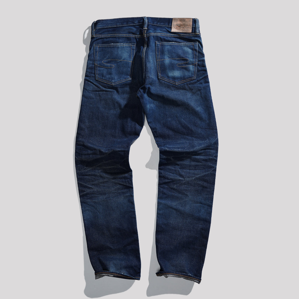 Lee Cooper Selvedge NON-RAW  Arthur Repaired Dark Blue 38