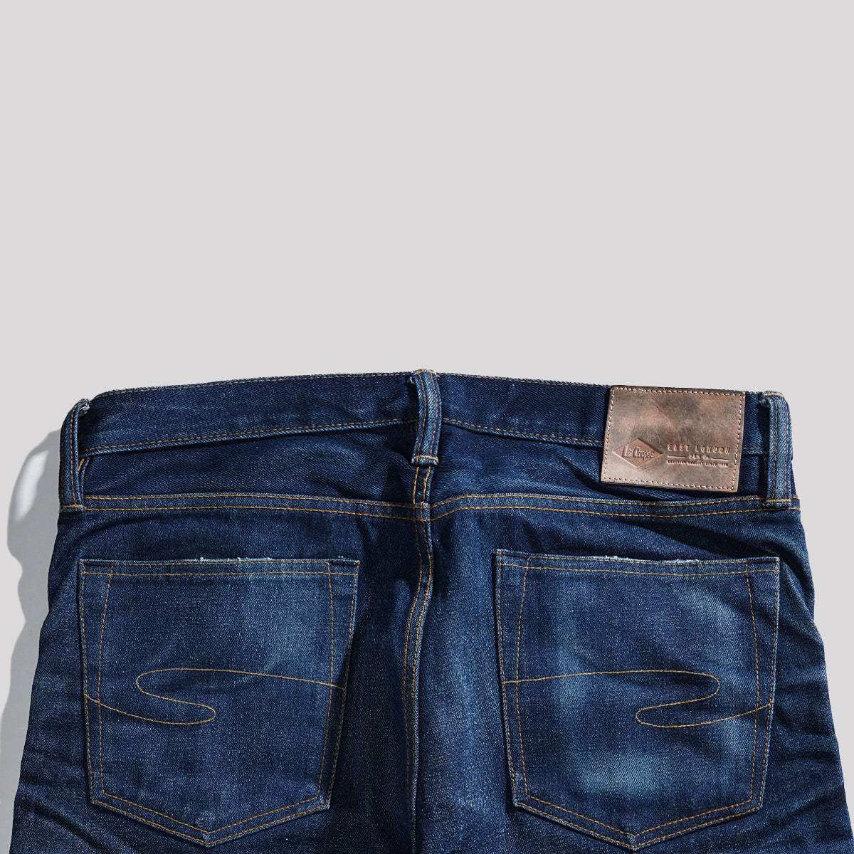 Lee Cooper Selvedge NON-RAW  Arthur Repaired Dark Blue 38