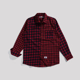 Lee Cooper Flannel Shirt Baxter Red