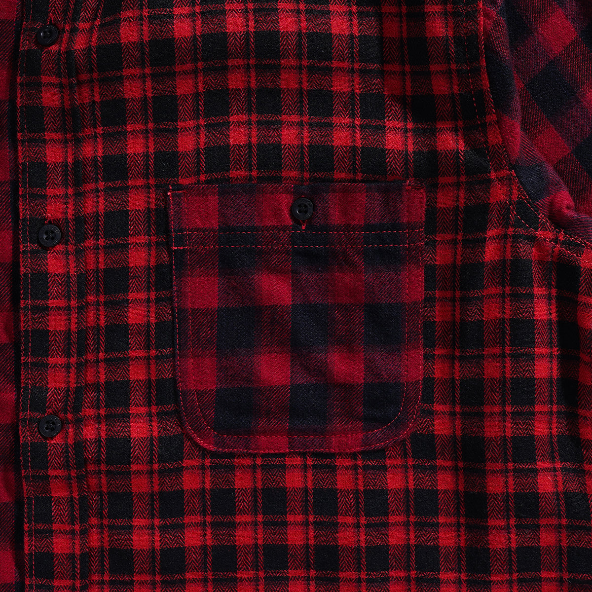 Lee Cooper Flannel Shirt Baxter Red