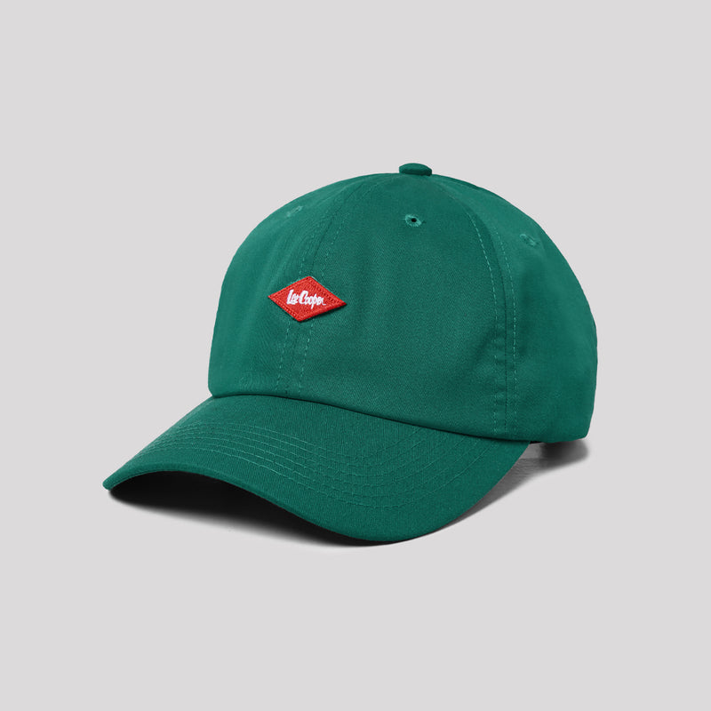 Lee Cooper Caps Logo Diamond Red Emerald Green