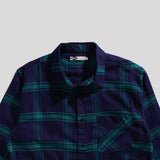 Lee Cooper Flannel Shirt Callum Medium Green