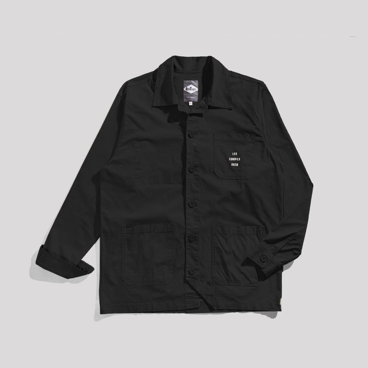 Lee Cooper Chore Jacket Black