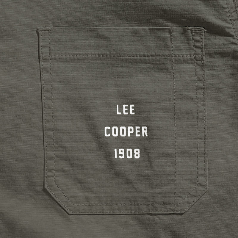 Lee Cooper Chore Jacket Olive