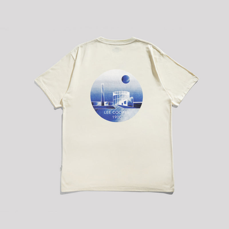 Lee Cooper T-Shirt Architect Cream