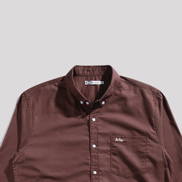 Lee Cooper Long Shirt Dayton Brown