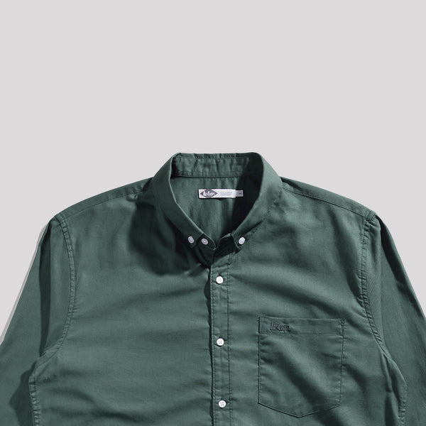 Lee Cooper Long Shirt Dayton Green