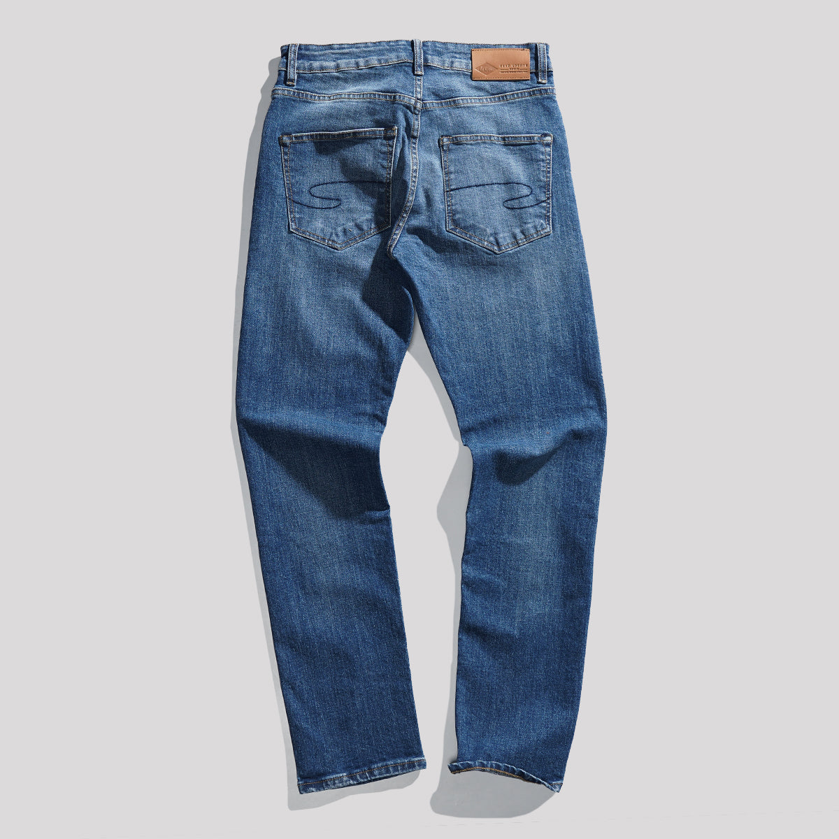 Lee Cooper Jeans Arthur Worn Medium Blue Stretch