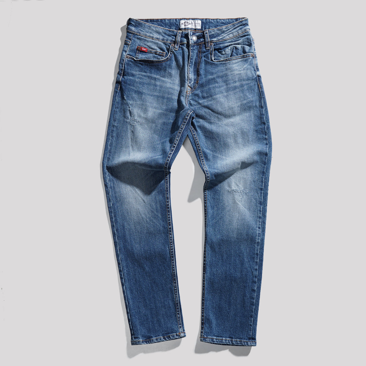 Lee Cooper Jeans Arthur Ripped Medium Blue