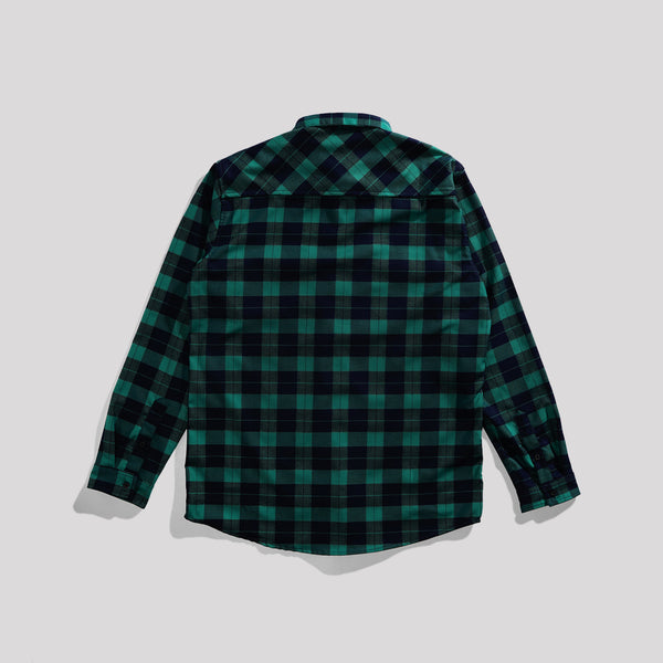 Lee Cooper Flannel Shirt Ethan Green