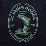 Lee Cooper T-Shirt Fish Navy