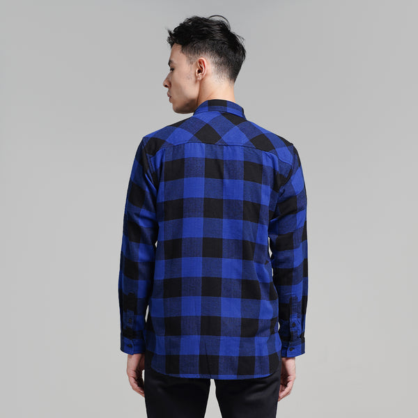 Lee Cooper Flannel Shirt Ethan Navy