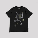 Lee Cooper T-Shirt Draw Black