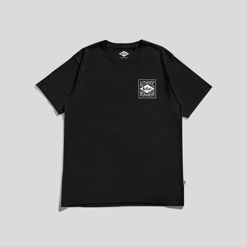Lee Cooper T-Shirt Square Black