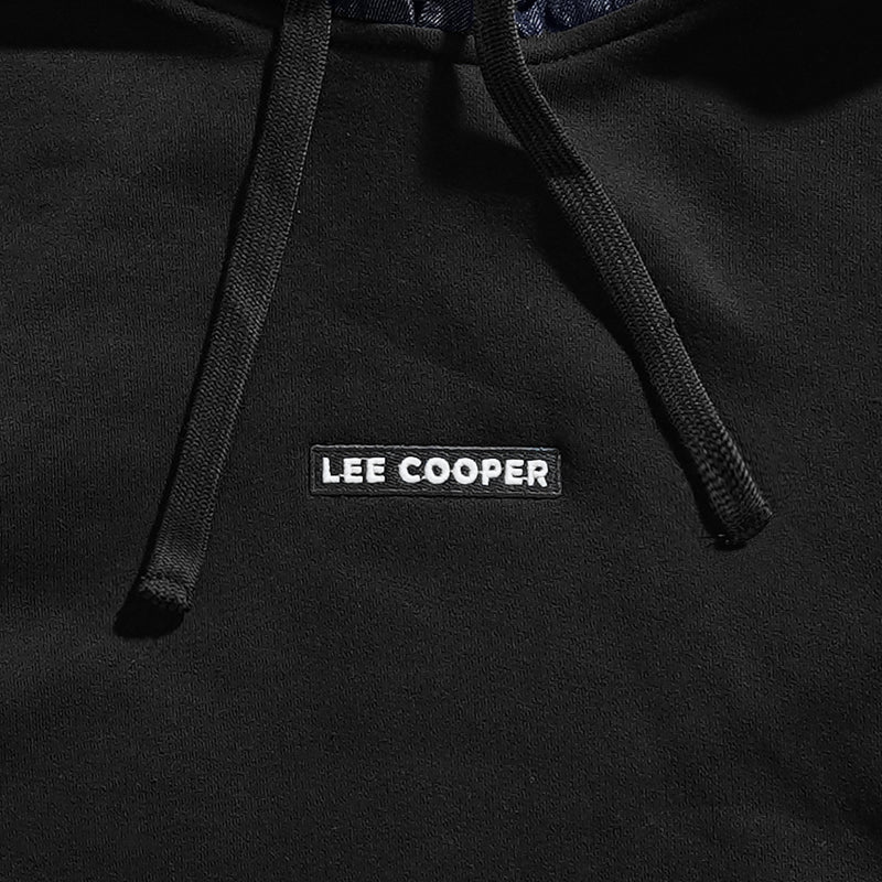 Lee Cooper Hoodie Denim Black