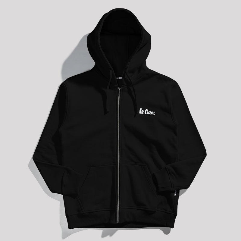 Lee Cooper Logotype Hoodie Black