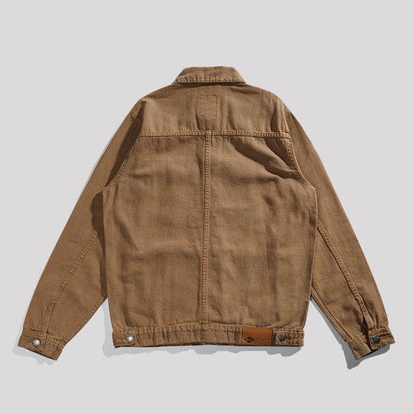 Lee Cooper Jacket Denim Keegan Khaki