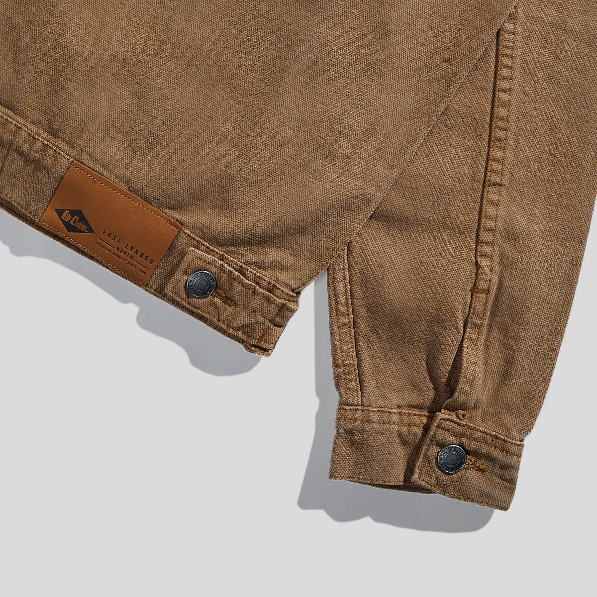 Lee Cooper Jacket Denim Keegan Khaki